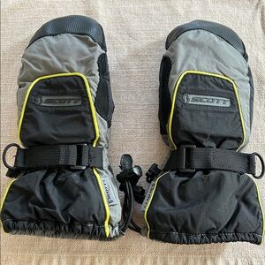Scott waterproof ski mittens gloves youth
